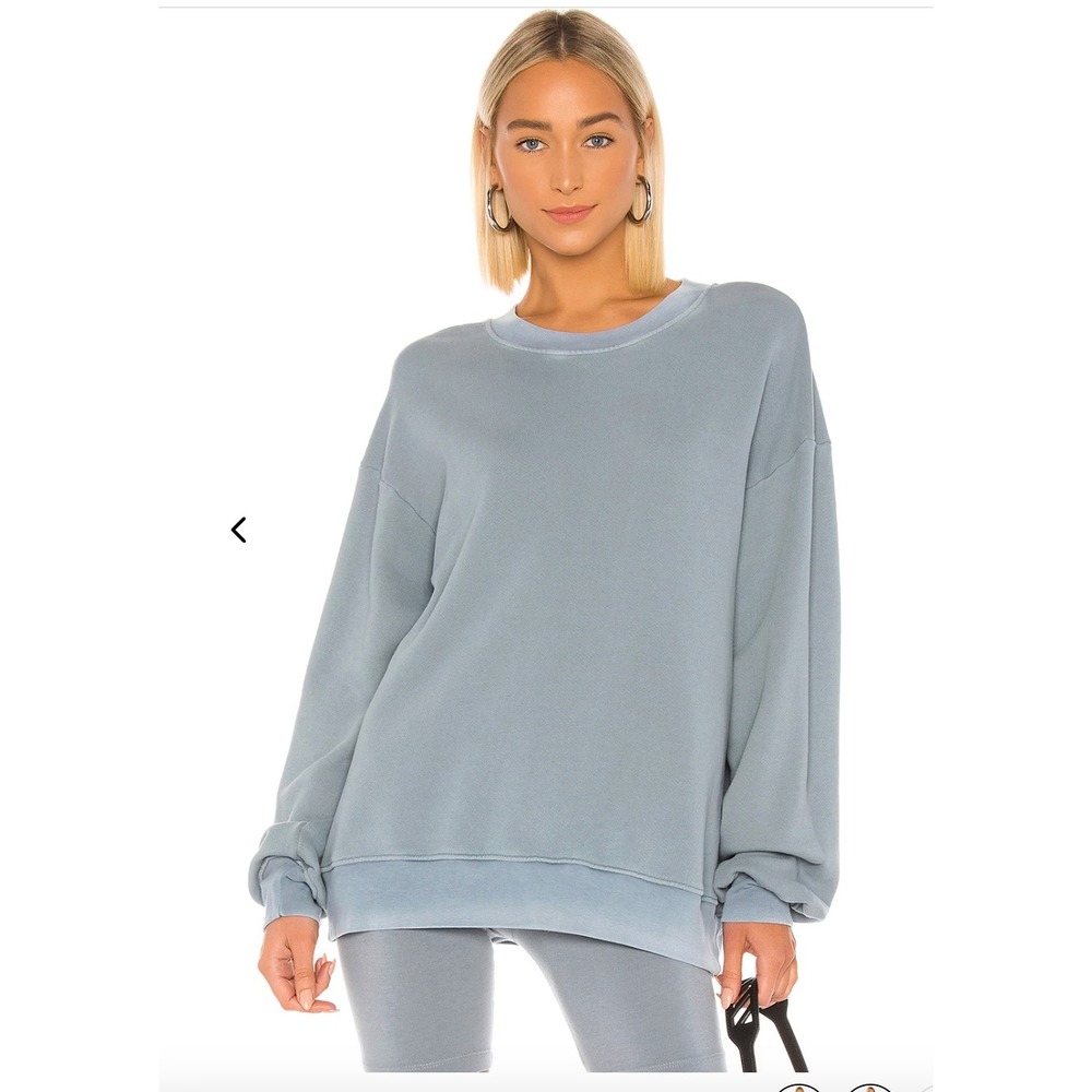 Cotton Citizen, Women's Brooklyn Crewneck Sweatshirt, Large, Ombre, MSRP $225